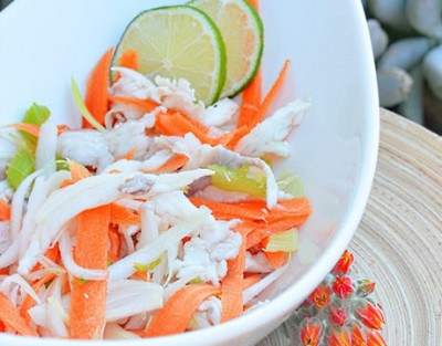 INSALATA DI PESCE ALLA POLINESIANA