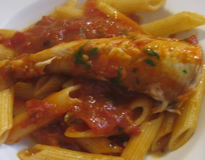 PENNETTE AL SUGO DI TRIGLIE